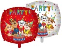 Narodeninový obojstranný fóliový balón Paw Patrol