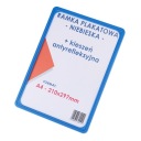 A4 MODRÝ RÁM NA PLAKÁT + UNIVERZÁLNE VRECKO NA PLAKÁT - A4