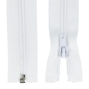 ŠPIRÁLOVÝ Zips #5 - 25 CM - BIELY