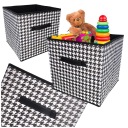 ORGANIZÁTOR ŠATNÍKA textilný box 25x25x25 cm na uloženie oblečenia