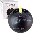 LED sviečka Cortina 7/23/NWH-B 9,5 cm