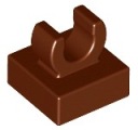 LEGO 15712 DRŽADLO NA DLAŽDIČKU 1x1 hnedá NOVINKA (1g)