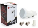 JEDINÝ OPTICUM 4K konvertor konvertor + 2x F ZÁSTRČKA