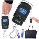 Váha na batožinu cestovná turistická letecká spoločnosť vrecko na ruku 50 kg LCD