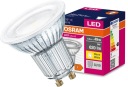 GU10 LED žiarovka 6,9W 49W 620lm 3000K 120 stupňov OSRAM