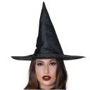 halloween HAT WITCH čarodejnica ČIERNA
