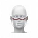 Mini Face Shield Ochranná maska ​​Half Face Shield