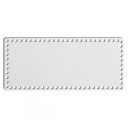 biely základný košík dno 19x43cm HDF obdĺžnik