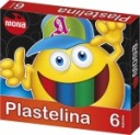 Farebná plastelína Mona 6 ks.