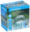 SOLAR lampa pre Gutter, Plot 3 x JASNÁ LED GRUNDIG
