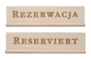 REZERVÁCIA - Dvojjazyčné PL/DE - Iba drevo