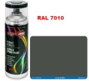 RAL 7010 AKRYLOVÝ LAK SPREJ sivý LESK 1233