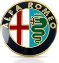 ODZNAK ZADNÝ ZNAK ALFA ROMEO 147 159 166 74mm