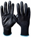 M-GLOVE OCHRANNÉ RUKAVICE ČIERNA-ČIERNA 1 pár 9/L