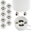 10x GU10 pripojovacia objímka Držiak LED žiarovky KONEKTOR KOCKY