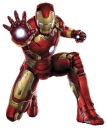NÁLEPKA DEKORÁCIA NA OKNO SKLENÉ ZRKADLO AVENGERS IRON MAN