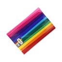 Krčený hodvábny papier 25x200 Happy Color Rainbow (10)
