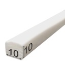 Obdĺžnikové tesnenie zo silikónovej peny 10x10mm