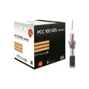 RG6 PCC102+GEL LIBOX koaxiálny kábel čierny (300m rolka) BX8033