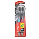 COLGATE 360 BLACK CHARCOAL Zubná kefka MEDIUM, 2 kusy