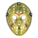 Zlatá strašidelná maska ​​na Halloween Piatok 13. horor