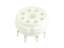 ZÁSUVKA KERAMICKÁ 8PIN PCB9 OCTAL 6SN7 EL34