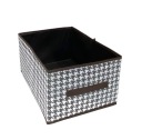ORGANIZÁTOR NÁDOBY DO SKRINE zásuvka na šatky 40x28x20 hnedá
