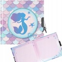 ZAMKNUTÝ DENNÍK NOTEBOOK MERMAID OMBRE MERMAID FOR A DIEVČAT
