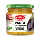 Pastu s grilovaným baklažánom a sušeným. miestnosť 180 g