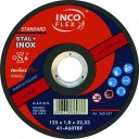 ŠTITNÉ KOTOUČE NA REZANIE KOVOV INOX OCELE 125x1