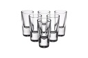 SADA SKLENÝCH POHÁROV NA LIKÉRY VODKA 28ml 6ks