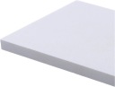 Doska z penového PVC, Biela - 3mm - Vyrobená na mieru