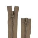 ČLENKOVÝ Zips DVOJTAŽNÝ - 80 CM - BÉŽOVÝ