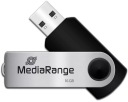 Obojstranná USB 2.0 pamäťová jednotka MediaRange 16 GB