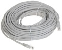 Patchcord U/UTP 5e RJ45 / RJ45 15 m sivý