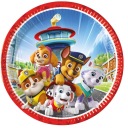 Paw Patrol papierové taniere 23 cm Narodeninové