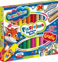 Bambino školská plastelína 24 farieb MIX FARIEB pre deti + Podložka