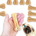 ŽUVACIE KOSTI pre PSA ŠTEŇA 10 kusov x 10 cm lisované hovädzie mäso