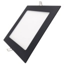 STROPNÝ PODStropný LED PANEL 6W 4000K ČIERNA