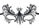LACE SPIDER maska ​​na oči karneval, ples, párty