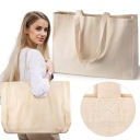 NÁKUPNÁ TAŠKA 45x12x12x35cm ECRU ECO Bavlna 280g