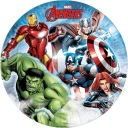 AVENGERS Marvel narodeninové taniere 23cm 8ks.