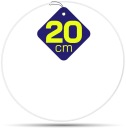 BIELA ​​kovová obruč 20 cm