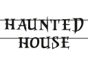 Haunted House Halloween banner 5m Garland čierny