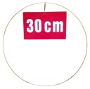 ZLATÝ prsteň/ráfik pre lapače snov a makramé 30 cm