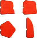 YATO - SILIKÓNOVÁ STIERKA 4 KS 100 MM SADA