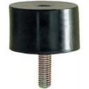 Gumový izolátor vibrácií B vnútorná skrutka 20x15mm M6x18