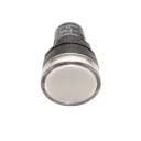 Signálna lampa 22mm biela LED 24V AC/DC