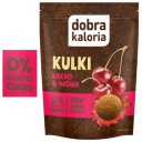 DOBRÉ KALÓRIE Višňové kakaové guličky Zdravé sladkosti bez cukru 58g. FIT