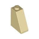 Lego tehla šikmá 60481 tan 10 ks